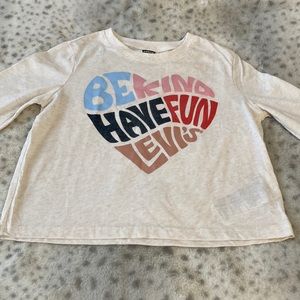 Levi’s crop top for girls